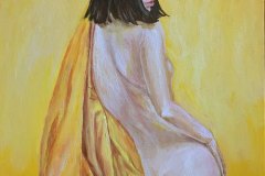 All-Yellow-original-painting-emily-dewsnap