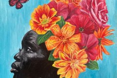 Fleur-flowers-painting-original-painting-emily-dewsnap