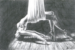 hanging-ballerina-pencil-drawing-emily-dewsnap-art