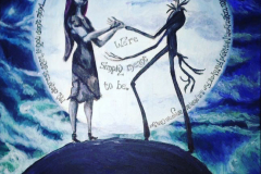 Nightmare-Before-Christmas-Commission-painting-emily-dewsnap-art