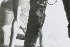 On-Your-Knees-Boy-pencil-drawing-emily-dewsnap-art