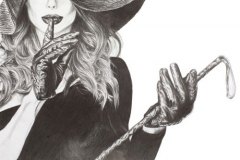 Shush-pencil-drawing-emily-dewsnap-art
