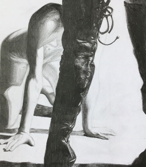 on-your-knees-boy-femdom-art-emily-dewsnap