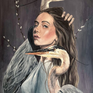 tranquillity-original-heron-painting-emily-dewsnap-art-yorkshire